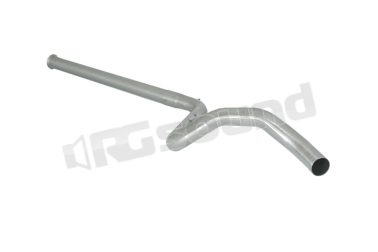 55.0091.00 Tubo centrale senza silenziatore inox Serie Evo Line per Renault Ragazzon