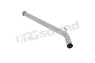 55.0166.00 Tubo centrale senza silenziatore inox per Renault Ragazzon