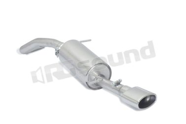 50.0521.10 Posteriore inox con terminale ovale per Skoda Ragazzon