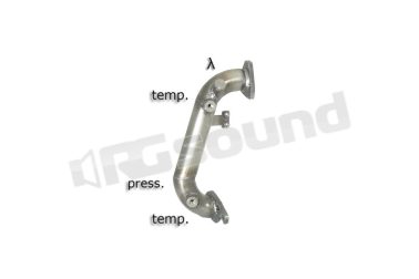 55.0397.00 Tubo sostituzione catalizzatore Gr. N inox Ragazzon