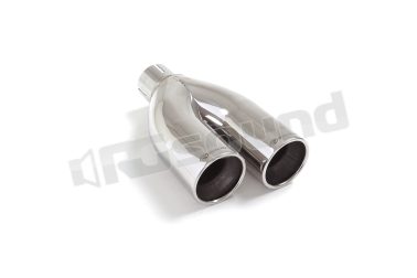 59.0015.25 Terminale inox rotondo 2x70 mm Ragazzon