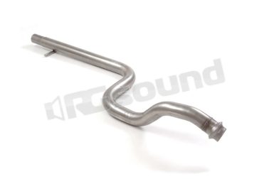 55.0002.00 Tubo centrale Gr. N senza silenziatore inox per Audi e Volkswagen Ragazzon