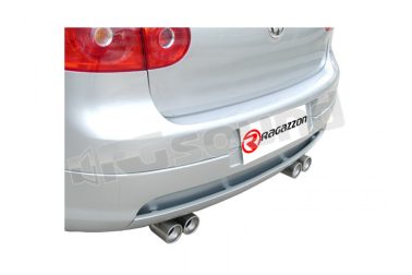 58.0269.27 Posteriore inox con terminali centrali 2 / 90 mm Ragazzon