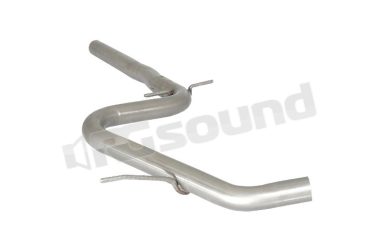 50.0348.80 Tubo centrale senza silenziatore inox per Seat e Volkswagen Ragazzon