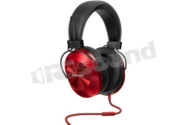 SE-MS5T-R cuffie Hi-Res con microfono - colore rosso Pioneer