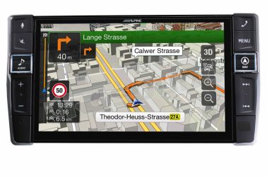 X902D-G7 9'' + navi + Apple Car Play + Android Auto per VW Golf 7 Alpine
