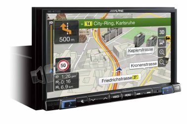 INE-W710D Apple Car Play + Android Auto Alpine