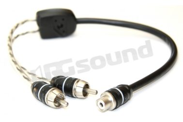 BTM 030.2 adattatore Y RCA 1 femmina - 2 maschi Connection Integrated Solution