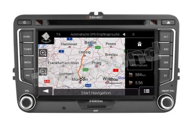 Zenec Z-E2026 Navigatore custom-fit Volkswagen Zenec