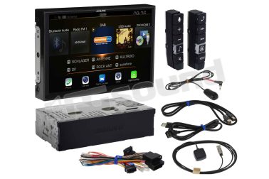 X902DC-F monitor 9'' Apple Car Play + Android auto + navigatore per camion e camper Alpine