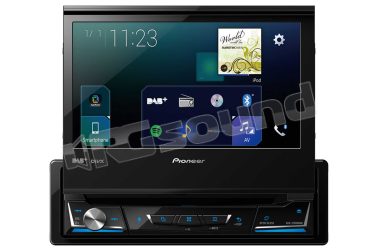AVH-Z7000DAB monitor 7'' motorizzato Apple CarPlay e Android Auto, Bluetooth, DAB+ Pioneer