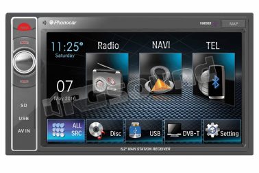 VM069 Monitor 6.2'' con navigazione iGo Primo Phonocar