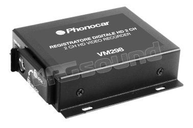VM298 Registratore DVR 2 Canali Phonocar