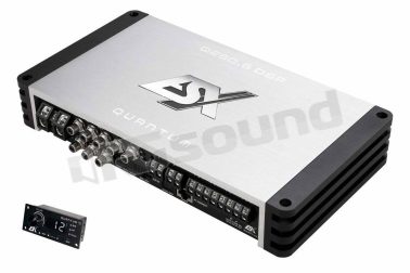 QE80.6DSP amplificatore Classe D 6 canali con DSP integrato 8 canali ESX