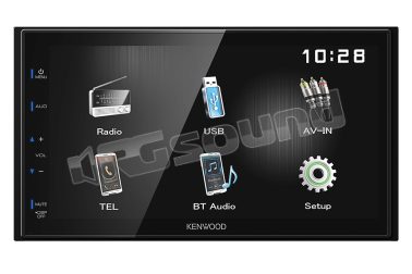 DMX110BT monitor mechaless da 6.8'' Touch WVGA con Bluetooth e USB Kenwood