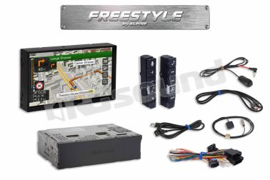 X702D-F monitor 7'' Freestyle con TomTom, Bluetooth, USB, DAB+, Apple CarPlay e Android Auto Alpine
