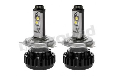 L4 kit conversione fari Led per auto, attacco lampadine H4 Simoni Racing