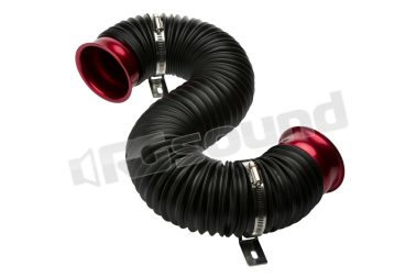 T/PF-R tubo di aspirazione nero raccordi rossi Simoni Racing