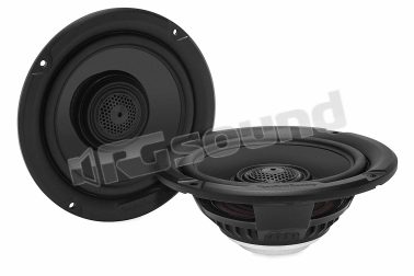 TMS65 165mm coaxial speakers with dedicated Harley grilles Rockford Fosgate