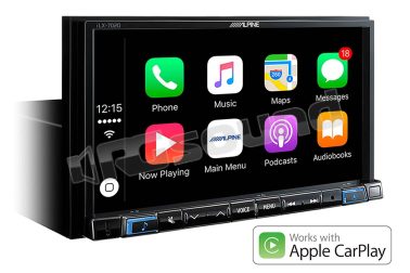 ILX-702SM-B monitor iLX-702 + kit di montaggio per nuova Smart - mascherina nera Alpine