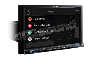X802DC-U Monitor per camper Apple Car Play e Android Alpine