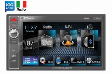 VM069M monitor VM069 con mappa di navigazione Italia NV970 Phonocar