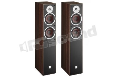 SPEKTOR 6 Walnut Coppia di diffusori da pavimento a 3 vie con finitura noce DALI