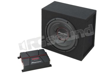GXT-3706B kit con subwoofer, amplificatore e cavi di collegamento Pioneer