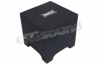 R 08 FLAT GDF 1 subwoofer 20 cm in cassa chiusa cubica Audio System