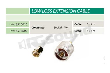 8510015 cavo Low Loss 50 OHM - 2.0 metri Calearo