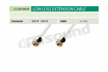 8510018 cavo Low Loss 50 OHM - lunghezza 5 metri Calearo
