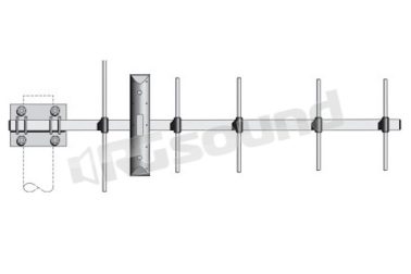 8610031 antenna YAGI 6 elementi Calearo