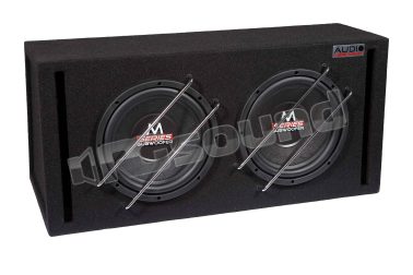 M 10 BR-2 dual 25cm subwoofer in bass reflex enclosure Audio System