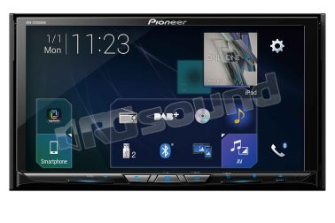 AVH-Z9100DAB DVD, Apple CarPlay wireless, Android Auto, BT, frontale estraibile + antenna DAB e altoparlante Lightning omaggio Pioneer