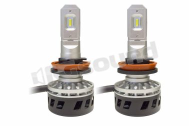 H11 kit composto da 2 lampadine H11 Led Matrix Simoni Racing
