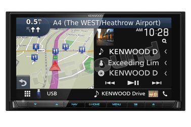 DNX9180DABS navigazione, DAB+, Bluetooth, Apple Car Play e Android Auto, display HQ 1280 x 720 px Kenwood