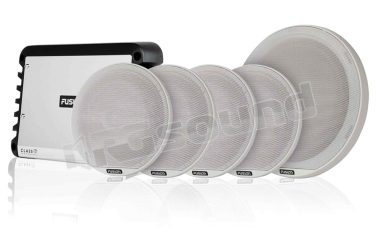 SG-UPKITCLASSIC sistema audio completo con amplificatore a cinque canali - griglie classiche Fusion