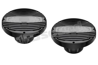 HMX 8-C Coassiali nautici da 20 cm - Finitura nera Hertz