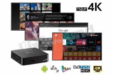 TS UP 4k Netflix e DAZN preinstallati TeleSystem
