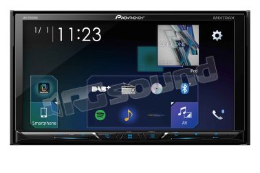 AVH-Z5100DAB monitor 7'' con Apple CarPlay e Android Auto, radio digitale DAB/DAB+, Waze, Bluetooth Pioneer