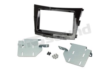 CA-HM-SST.001 kit 2 Din nero lucido per Ssangyong Tivoli dal 2015 Pioneer