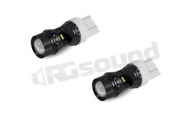 07716 coppia lampadine LED T20W luce retro-targa Phonocar