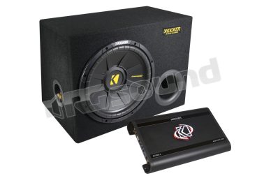 KPX500.2 sub amplificato 2 canali classe A/B 600W Kicker
