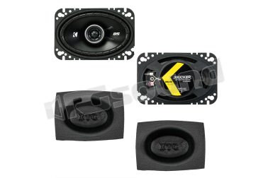 DSC4604 coassiale 4x6" 2 vie 120W Kicker