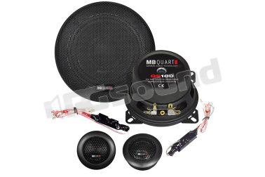 QS100 kit altoparlanti 2 vie 100 mm 140W MB Quart