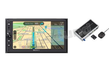 XNV-KIT100 sistema monitor con navigatore TomTom senza CD 4x55W Sony