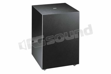 Basso 880 sub vinile nero opaco con amplificazione Classe D Indiana Line
