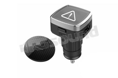 06890 allarme bimbo a bordo con bluetooth - segnalatore per seggiolino antiabbandono - per auto con presa accendisigari sottochiave Phonocar