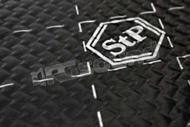 STP Black Silver Materiale antivibrante butilico foglio singolo 750 x 500 mm STP Standartplast