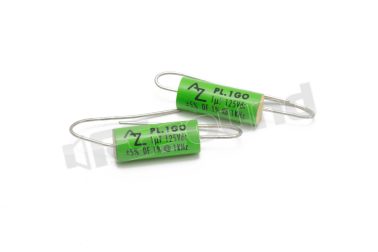 PL.1G0-2 condensatori 1 microfarad poliestere 2pz AZ Audiocomp